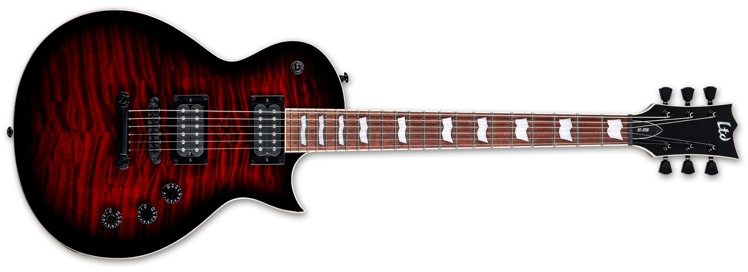 ESP LTD - EC-256 QM Black Cherry Sunburst