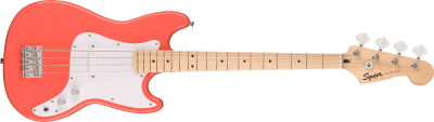 SQUIER - Sonic Bronco Bass MN Tahitian Coral 