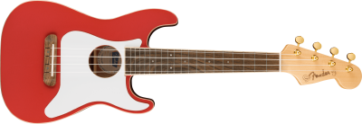 FENDER - Ltd. Fullerton Strat Ukulele Fiesta Red