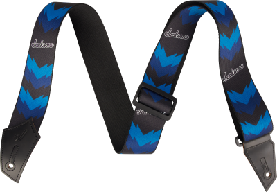 JACKSON - Double V Pattern Strap-Black and Blue