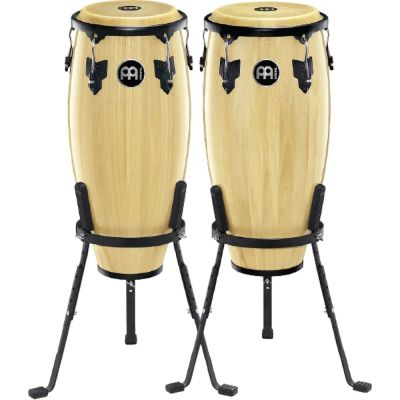 MEINL - HC555NT 10 & 11 Wood Conga Set Natural