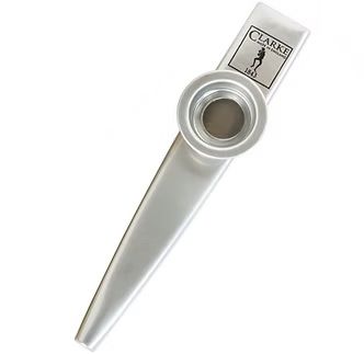 CLARKE - Kazoo Premium Metal Prateado Coated Blister