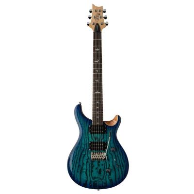 PRS - SE Exotic Custom 24 Burled Ash Lake Blue