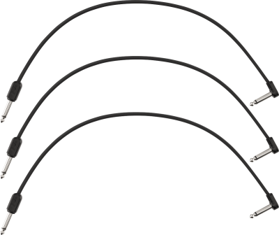 FENDER - Blockchain 16" Patch Cable, 3-pack, Straight/Angled