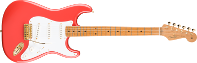 FENDER - Ltd. Ed. Vintera II 50's Stratocaster Roasted Maple  GH Fiesta Red