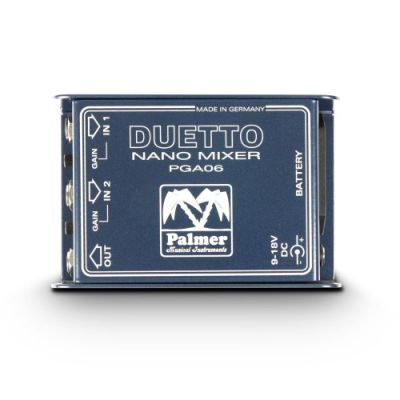 PALMER - Duetto - Nano Mixer for Guitars and Line Signals