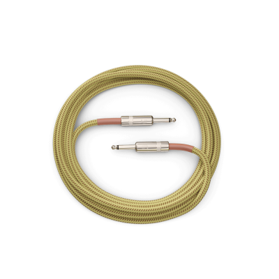 DADDARIO - Custom Braided Tweed Cable 6m Straight