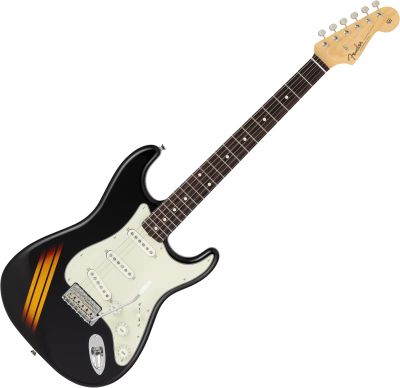 FENDER - Traditional II 60s Strat RW Competition Black/3TS
