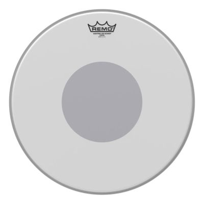 REMO - Controlled Sound Coated 16" Black Dot