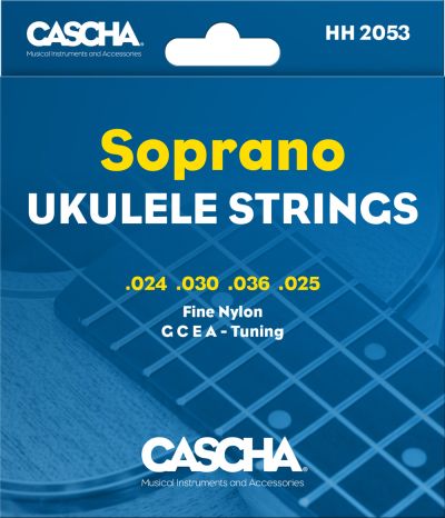 CASCHA - HH2053 Ukelele Soprano Strings
