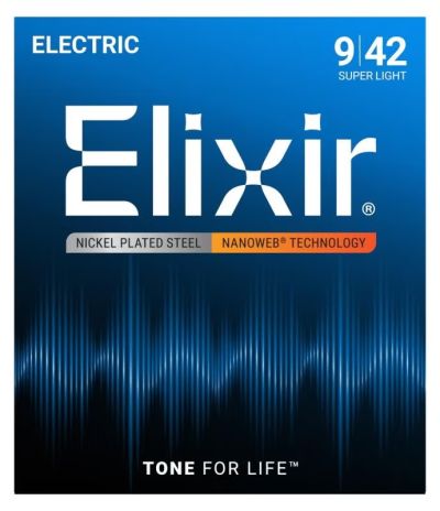 ELIXIR 12002 - NANOWEB SUPER LIGHT ELECTRIC 009-042