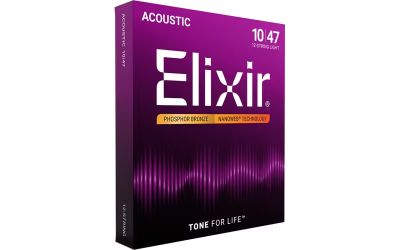 ELIXIR - Nanoweb 12 cordas (10-47)