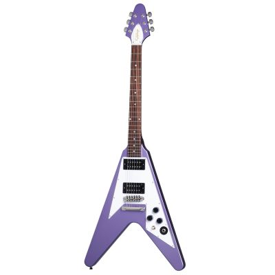 EPIPHONE - Kirk Hammett 1979 Flying V Purple Metallic