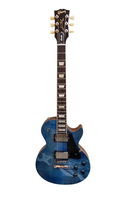 GIBSON - Les Paul Studio Figured Ocean Blue