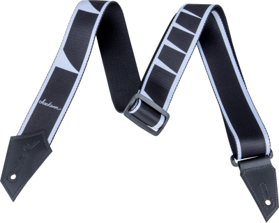 JACKSON - Sharkfin Strap BLK/WH